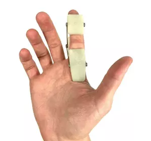 Шина плвстикова для пальця Orthopoint HS-41, ортез на палець руки, бандаж на палець Розмір M